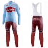 Conjunto Maillot + Culotte largo con tirantes 2019 Team Katusha Alpecin N001